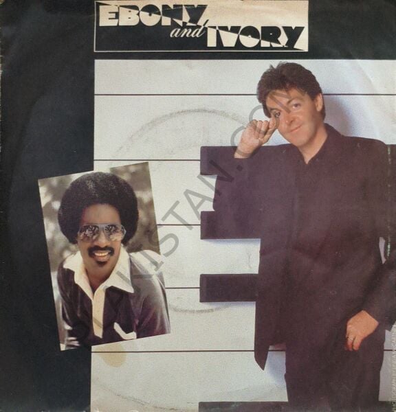Paul McCartney – Ebony And Ivory 45 LİK PLAK