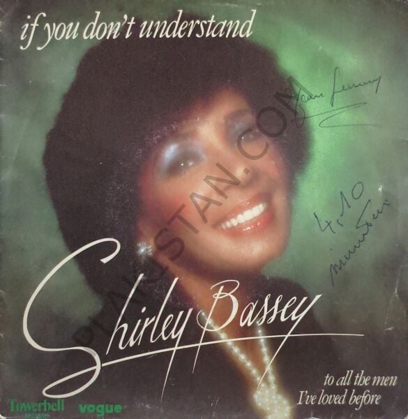 Shirley Bassey – If You Don't Understand 45 LİK PLAK