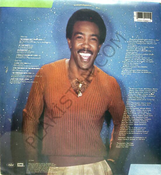 Charles Jackson* – Gonna Getcha' Love LP PLAK