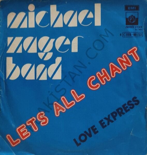 Michael Zager Band* – Lets All Chant 45 LİK PLAK