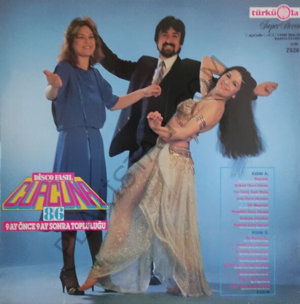 Disco Fasıl Curcuna 86 Alman Baskı LP PLAK