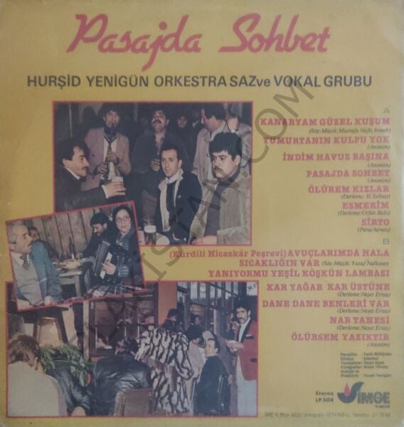 Çiçek pasajı LP PLAK