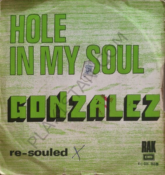 Gonzalez – Hole In My Soul 45 LİK PLAK