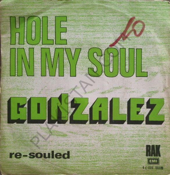 Gonzalez – Hole In My Soul 45 LİK PLAK