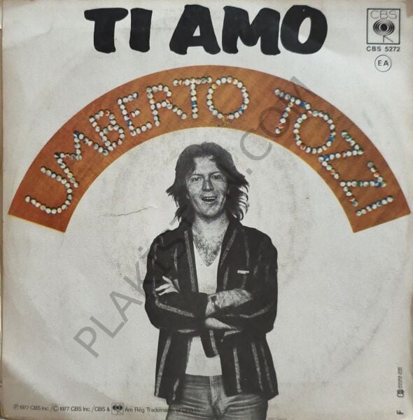 Umberto Tozzi – Ti Amo 45 LİK PLAK
