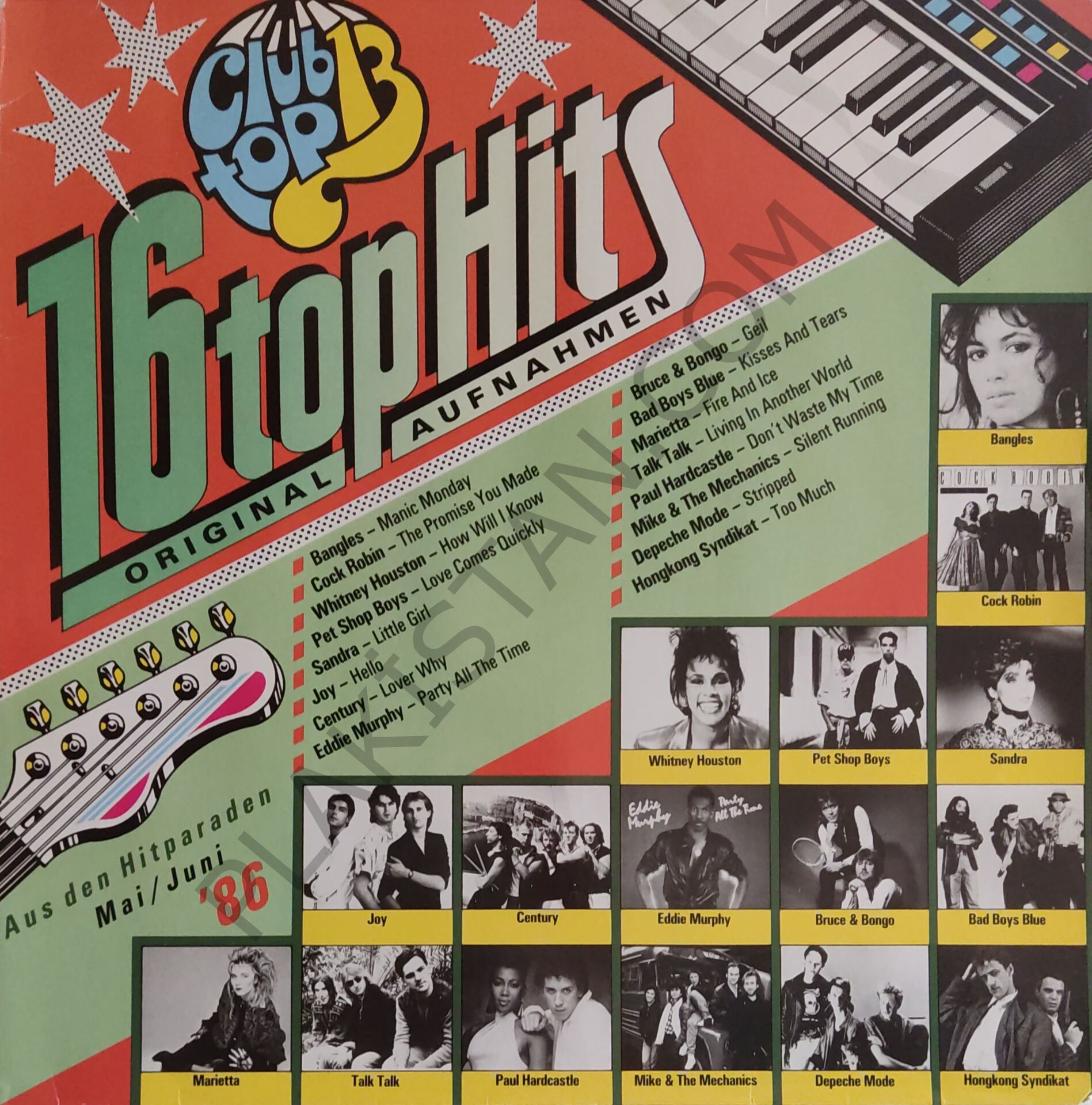 16 top hit LP PLAK