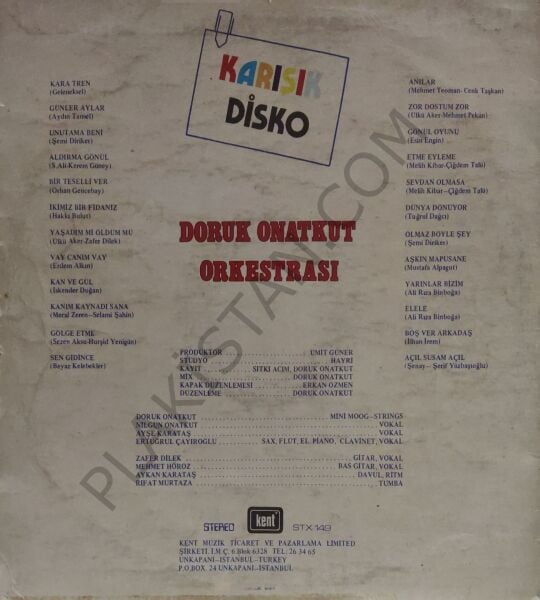 Karışık Disko LP PLAK