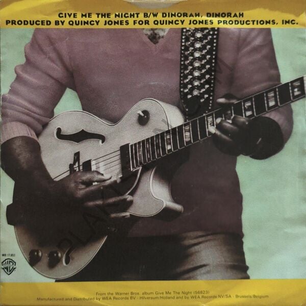 George Benson – Give Me The Night 45 LİK PLAK