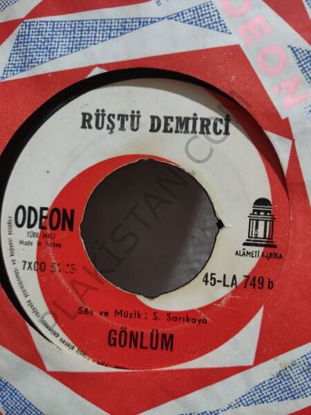 Rüştü Demirci - Geldin geçtin gidiyorsun 45lik PLAK