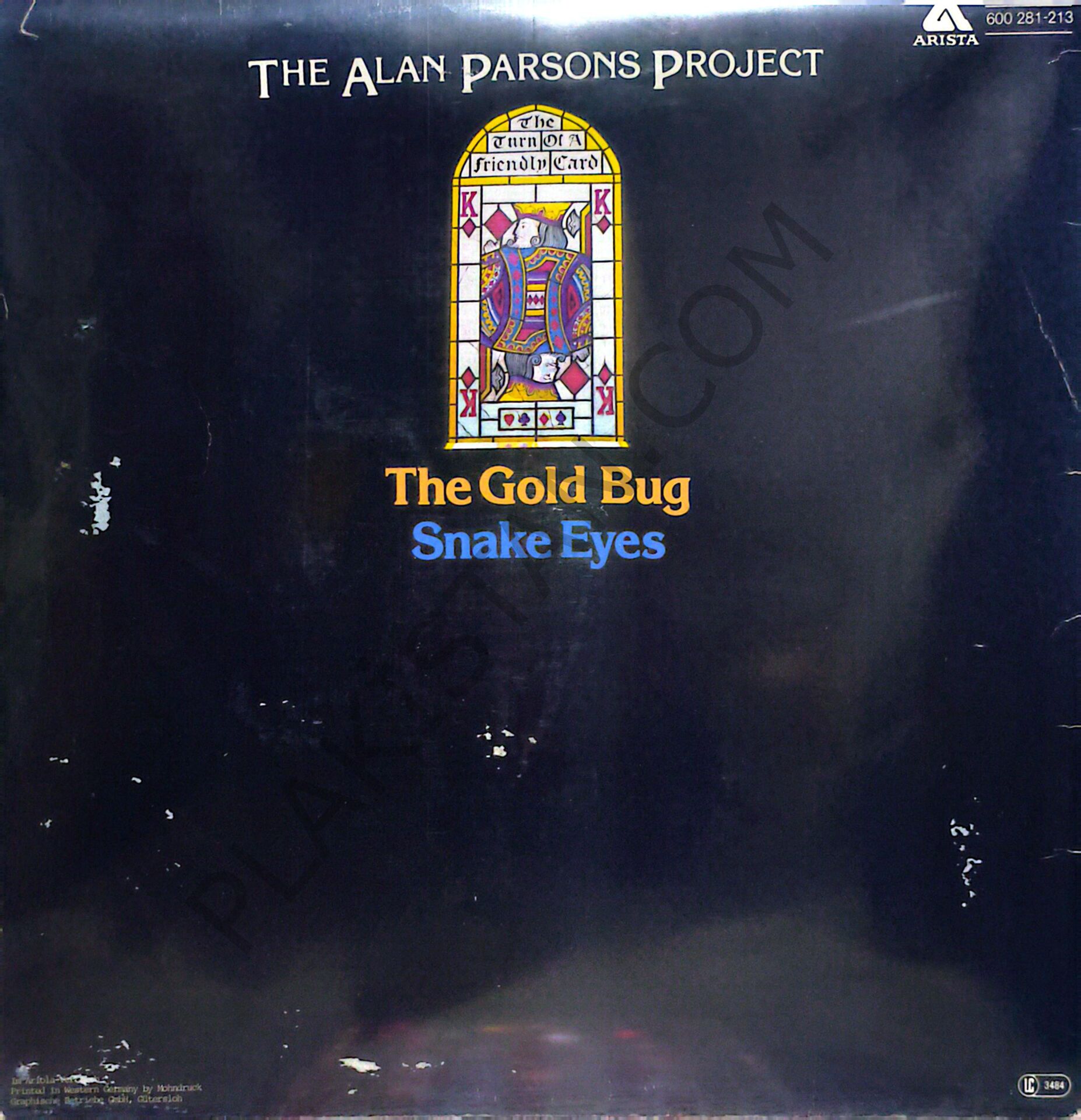 The Alan Parsons Project – The Gold Bug / Snake Eyes LP PLAK