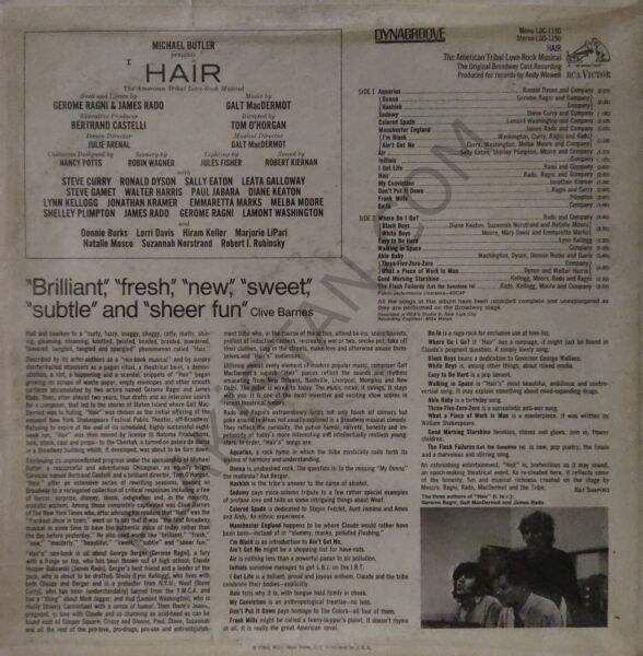 Mıchael Butler's Presents - Haır LP PLAK