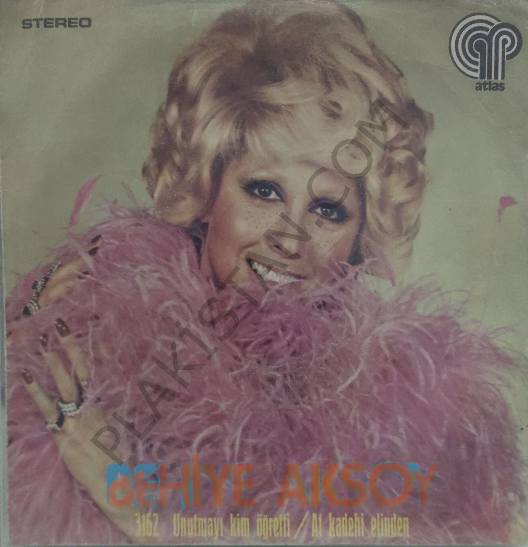 Behiye Aksoy - Unutmayı kim öğretti 45lik PLAK