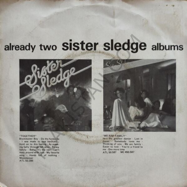 Sister Sledge – Got To Love Somebody 45 LİK PLAK