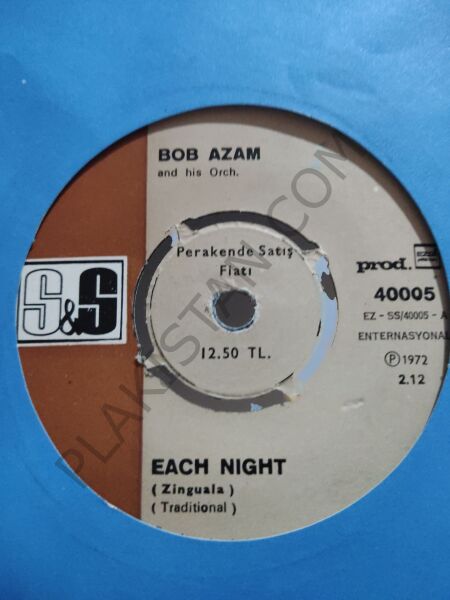 Bob Azam - Each Night 45lik