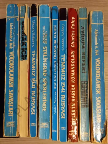 Savaş Romanları Set 2 (KASTAS Yayınları)