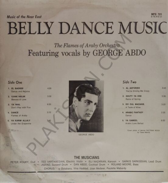 George Abdo And His ''Flames Of Araby'' Orchestra LP