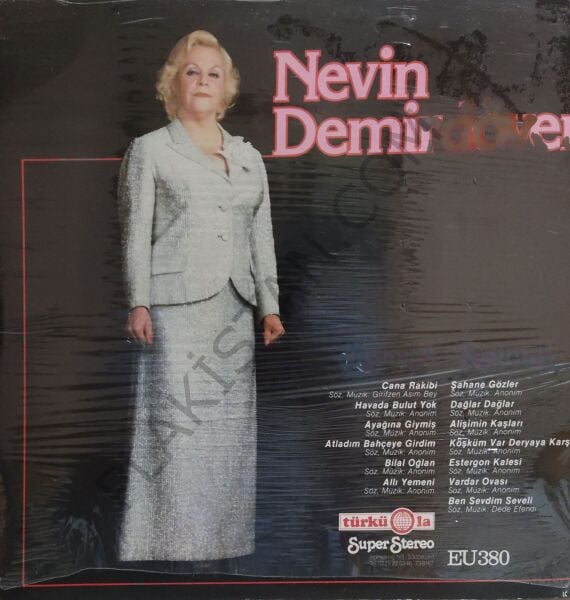 Nevin Demirdöğen Vardar Ovası Alman Baskı LP