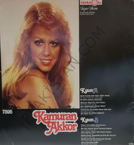 Kamuran Akkor Türküola Alman baskı LP