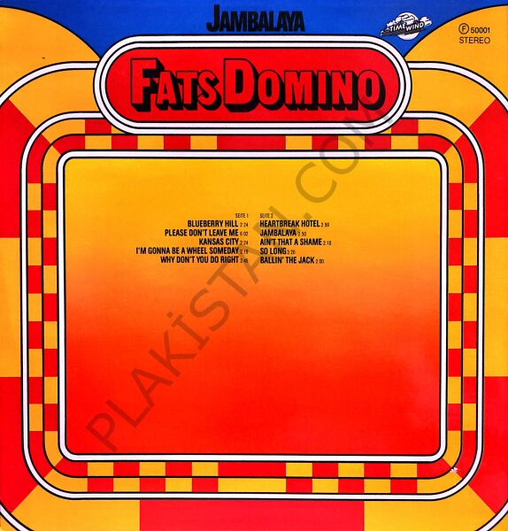 Fats Domino – Jambalaya LP PLAK