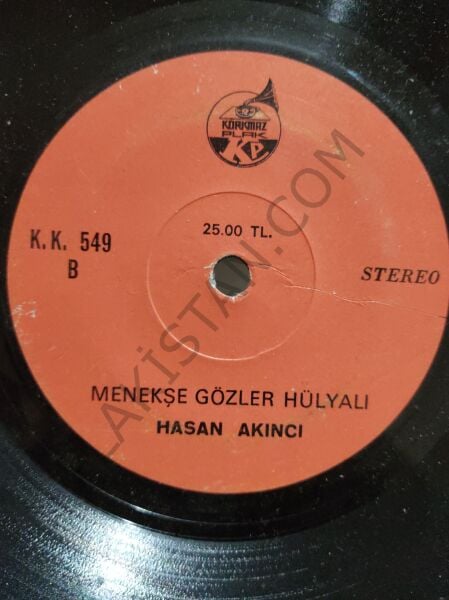 Hasan Akıncı - Bir muhabbet kuşu - 45 lik PLAK