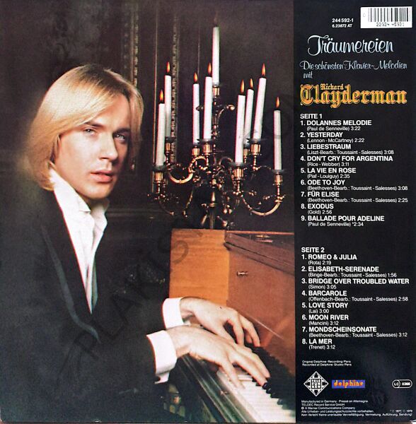Richard Clayderman – Rêveries LP PLAK