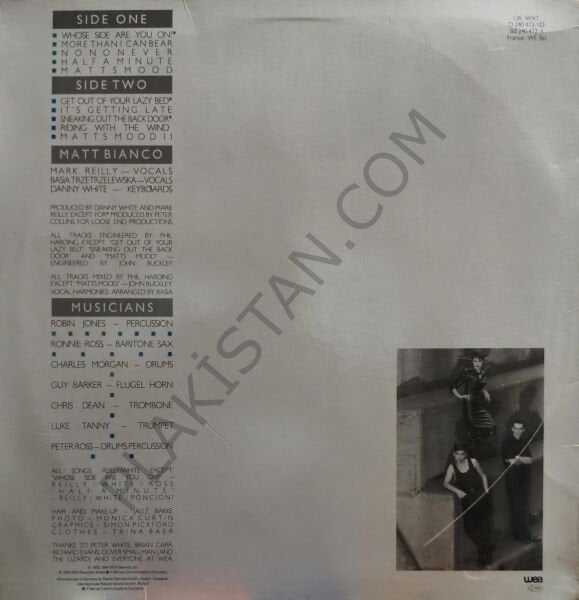 Matt Bianco – Whose Side Are You On LP PLAK