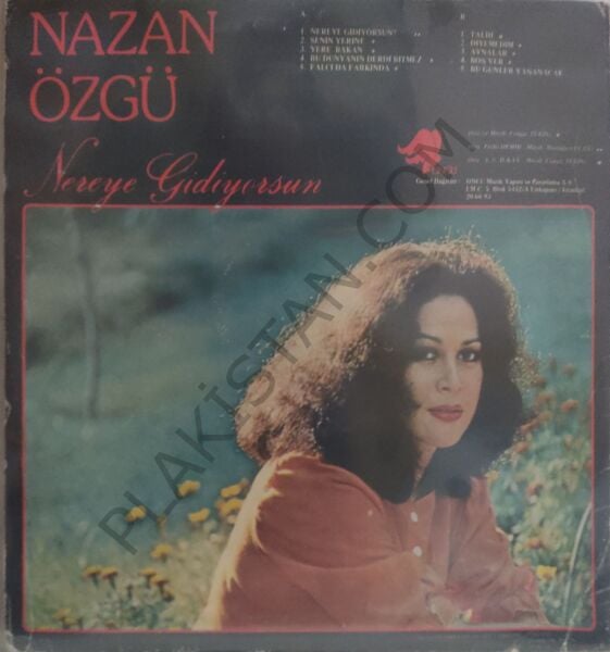 Nazan Özgü Nereye Gidiyorsun LP PLAK