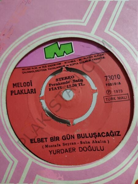 Yurdaer Doğulu - Elbet bir gün buluşacağız 45 lik PLAK