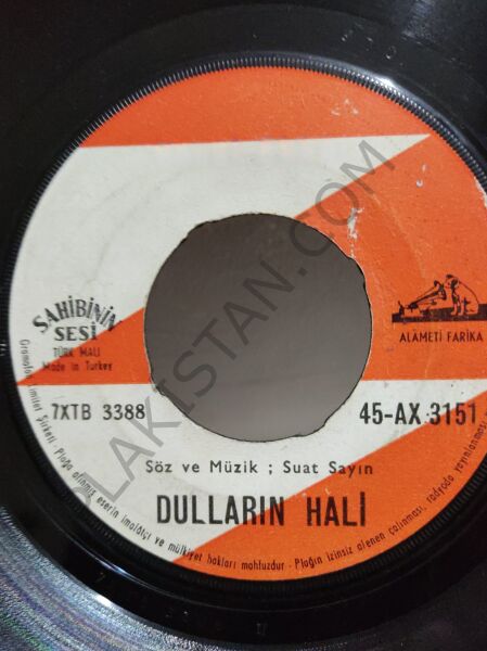 Gönül Akkor - Dulların hali - 45 lik PLAK
