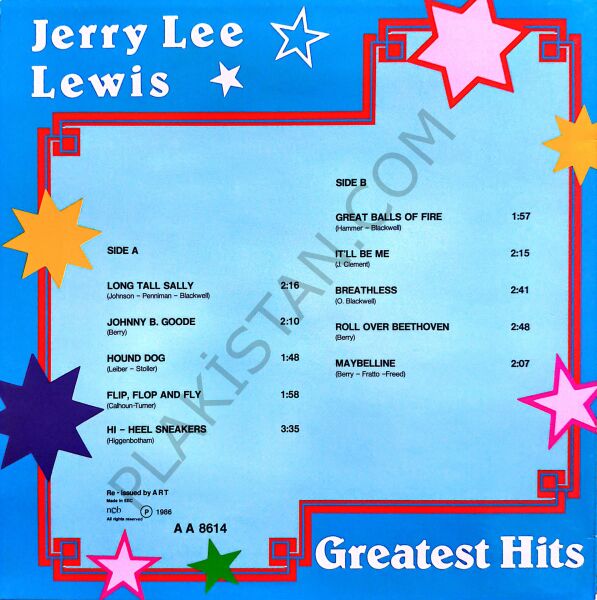 Jerry Lee Lewis – Greatest Hits LP PLAK