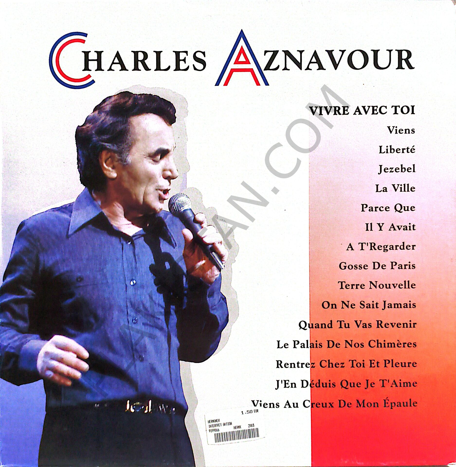 Charles Aznavour – Vivre Avec Toi LP PLAK