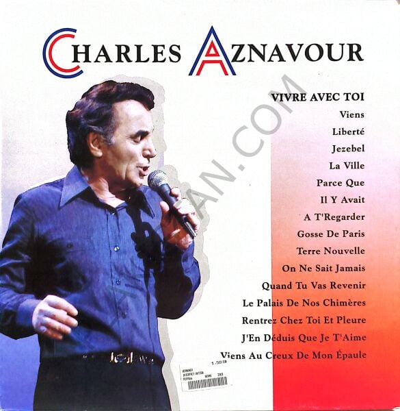 Charles Aznavour – Vivre Avec Toi LP PLAK