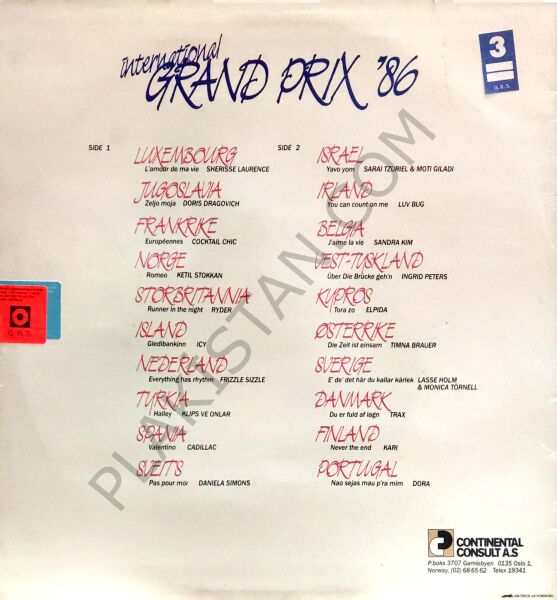 International Grand Prix 1986 LP