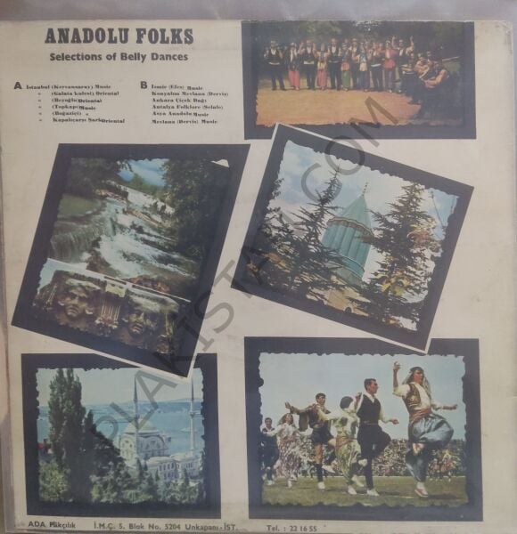 Turkey - İstanbul (Oyun Havaları Çiftetelli / Belly Dances Traditional) LP PLAK
