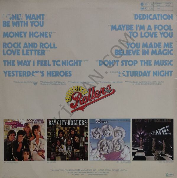 Bay City Rollers – Greatest Hits LP PLAK