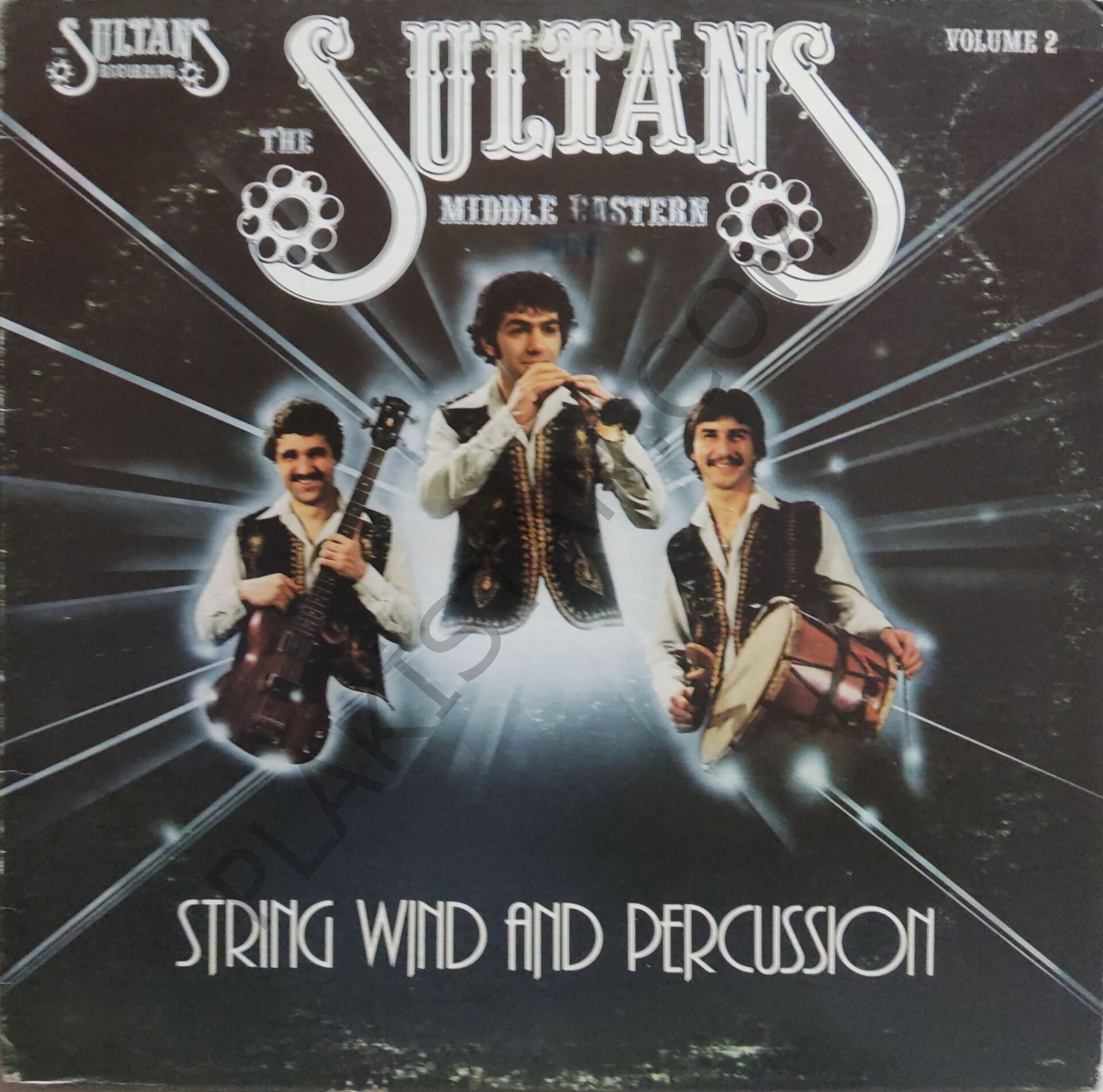 The Sultans Middle Eastern Band – String Wind And Percussion (Volume 2) LP PLAK