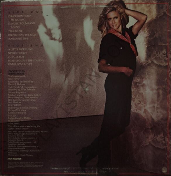 Olivia Newton-John – Totally Hot LP PLAK