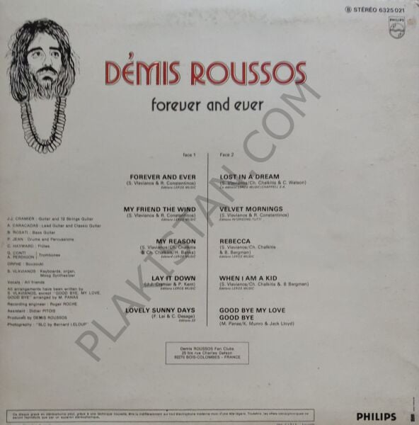Demis Roussos – Forever And Ever LP PLAK