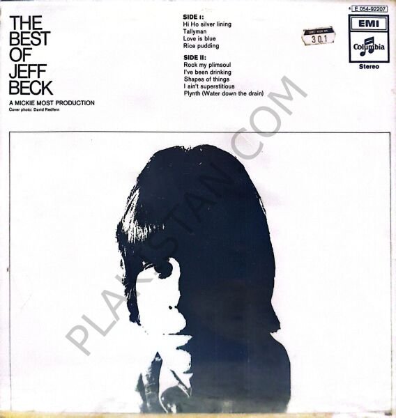 The Best Of Jeff Beck LP PLAK