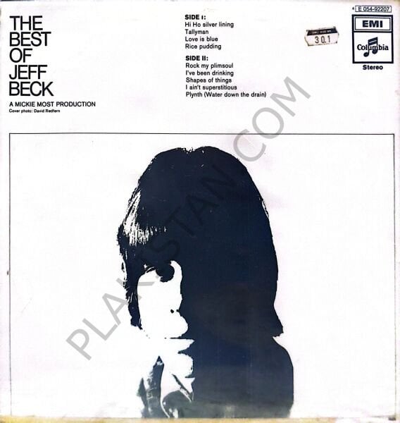 The Best Of Jeff Beck LP PLAK