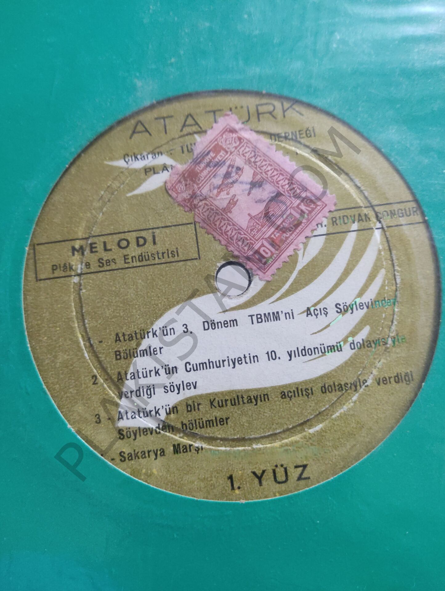 Türk Anneler Derneği ATATÜRK LP PLAK