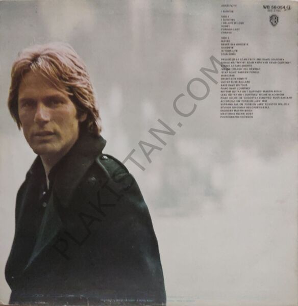 Adam Faith – I Survive LP PLAK