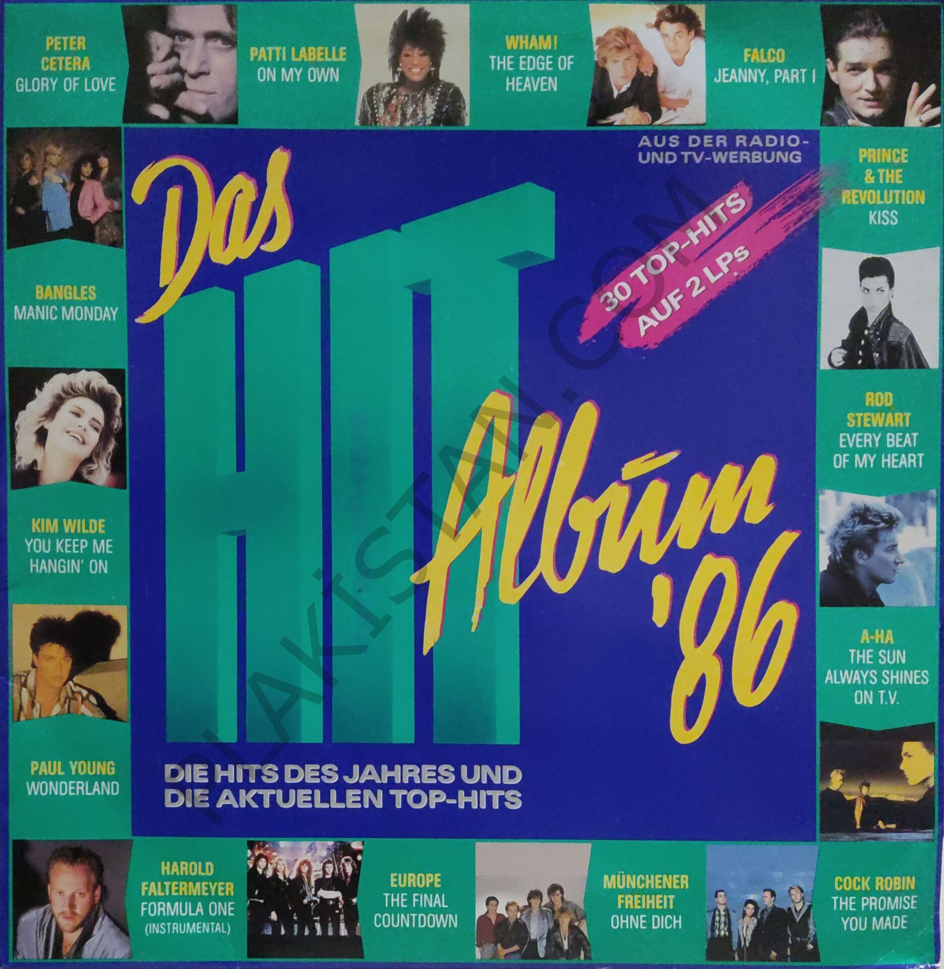 Best Of Hit Album '86 Double LP PLAK