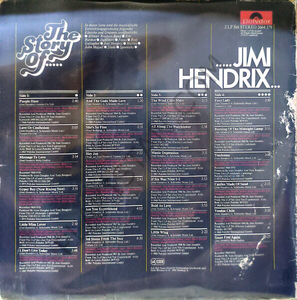 The Story Of - Jimi Hendrix 2  LP PLAK