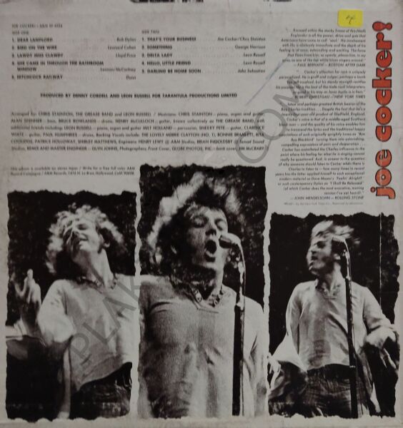 Joe Cocker! LP PLAK