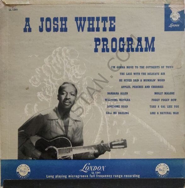 A Josh White Program LP PLAK