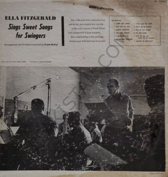 Ella Fitzgerald – Sings Sweet Songs For Swingers LP PLAK