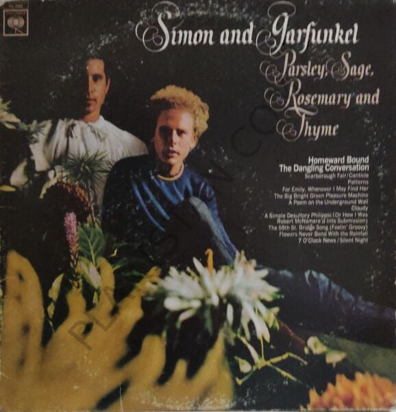 PARSLEY, SAGE, ROSEMARY AND THYME LP PLAK