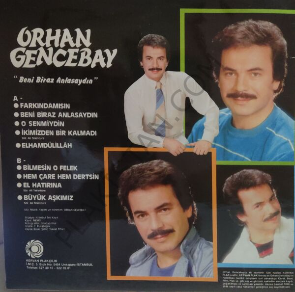 Orhan Gencebay - Beni Biraz Anlasaydın LP