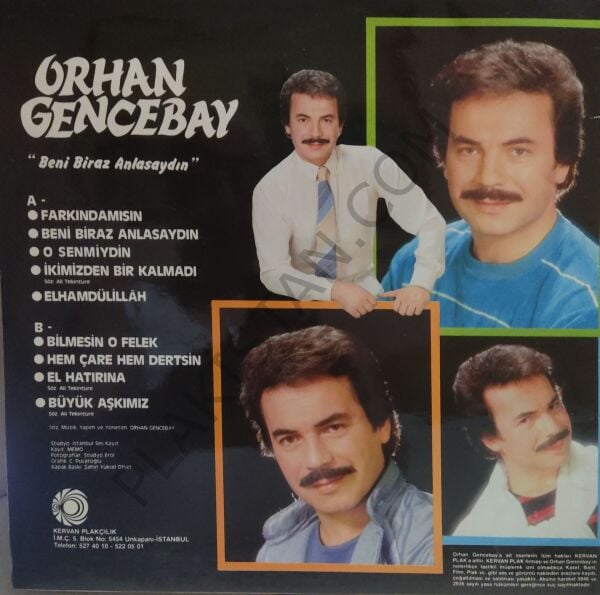 Orhan Gencebay - Beni Biraz Anlasaydın LP